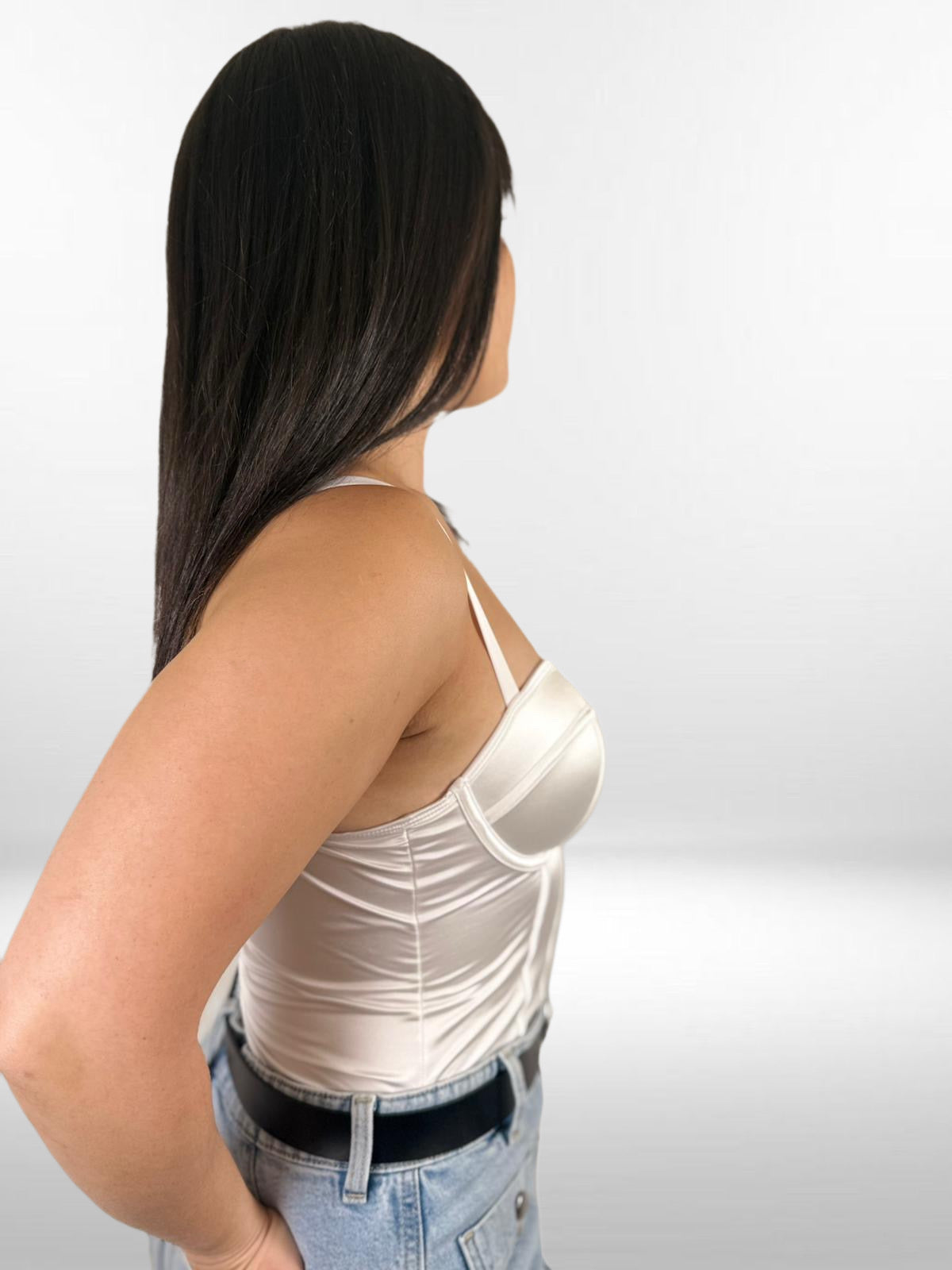 Body sculptant échancré - corset intégré