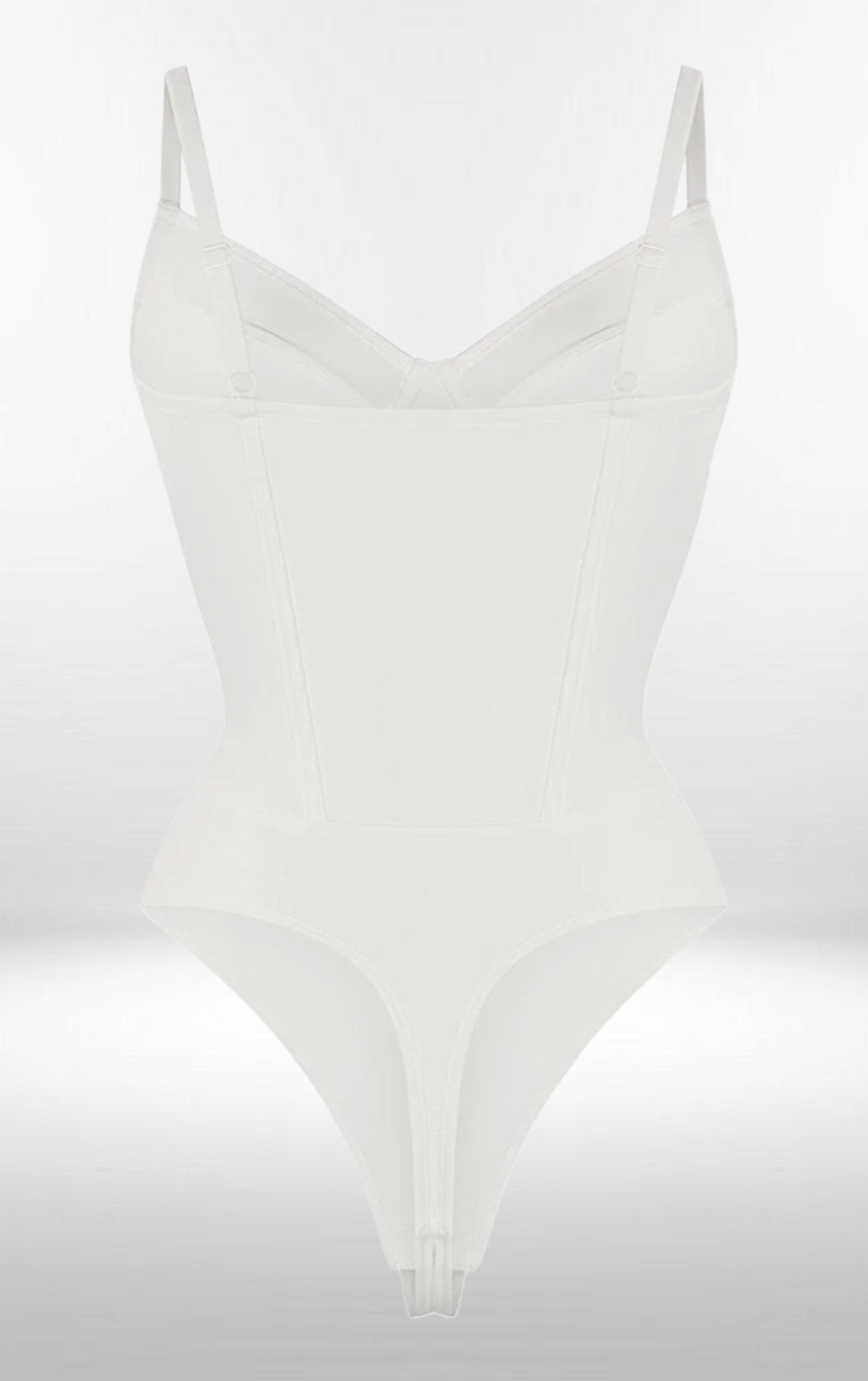 Body sculptant échancré - corset intégré